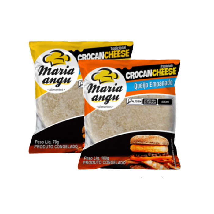 Crocancheese Queijo Empanado 70g - Caixa com 40 unids. - Detalhe 1