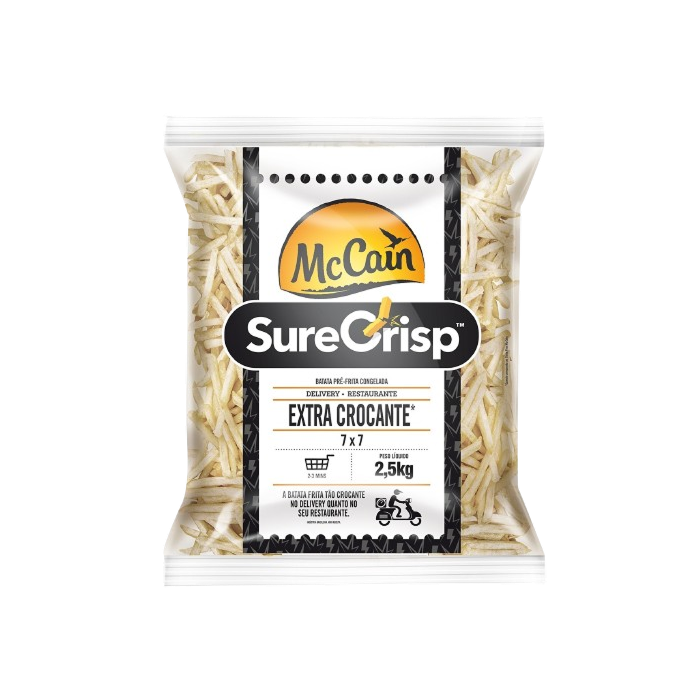 McCain Papas Sure Crisp 7x7 2,5 Kg