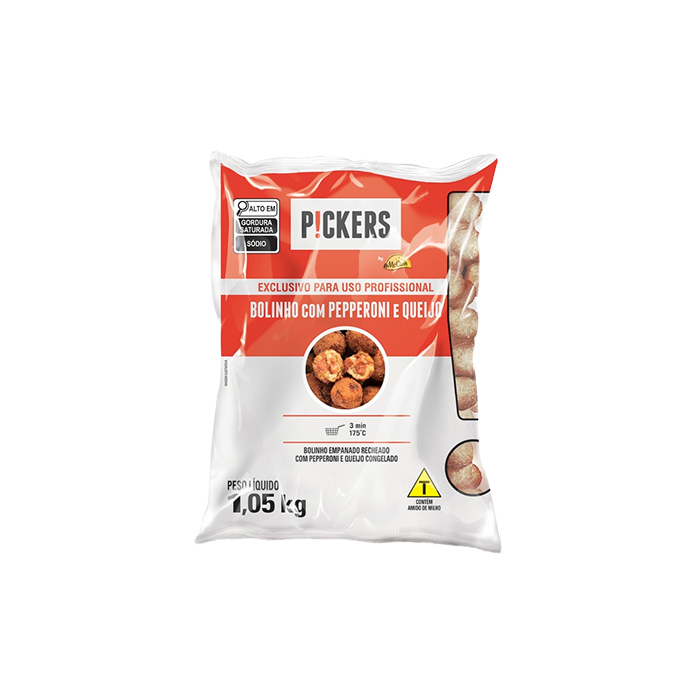 Bolinho com Peperoni e Queijo 1,050 Kg Pickers by McCain - Detalhe 1