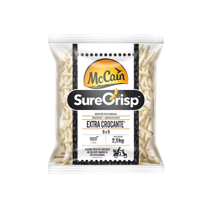 McCain Papas Sure Crisp 9x9 2,5 Kg