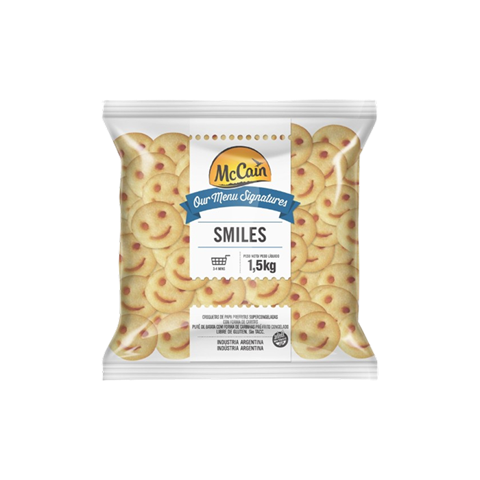 McCain Our Menu Signatures Smiles 1,5 Kg