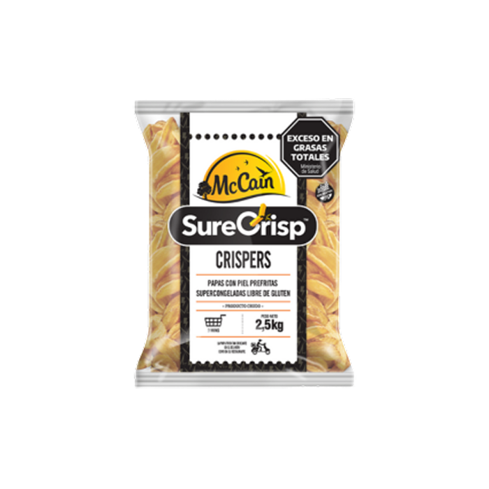 McCain Papas Sure Crisp Crispers 2,5 Kg - Detalhe 1