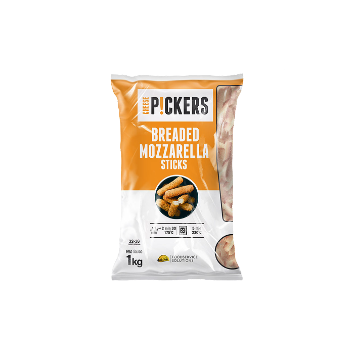 McCain Pickers Queijo Mussarela Stick Empanado 1 Kg - Detalhe 1