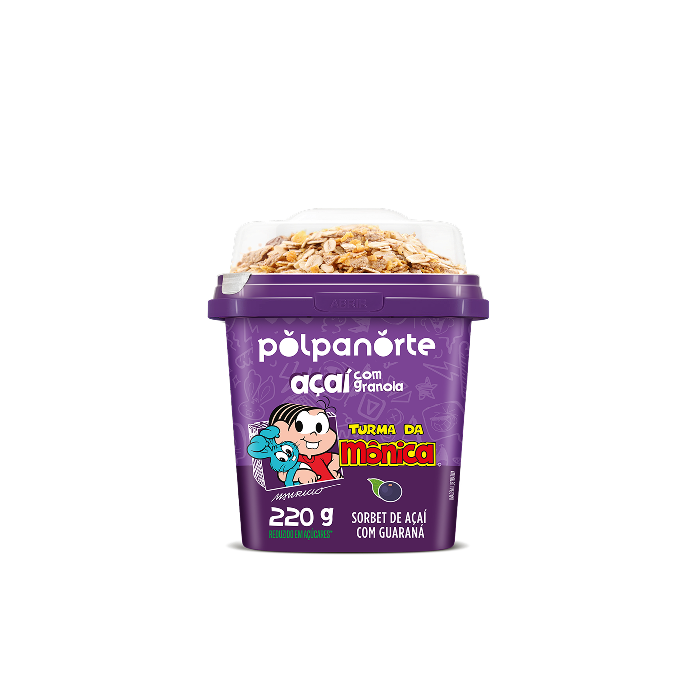 Açaí Tradicional Com Granola 220g