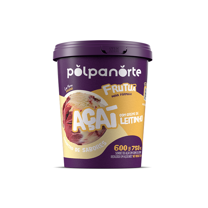 AÇAÍ + LEITINHO 600g