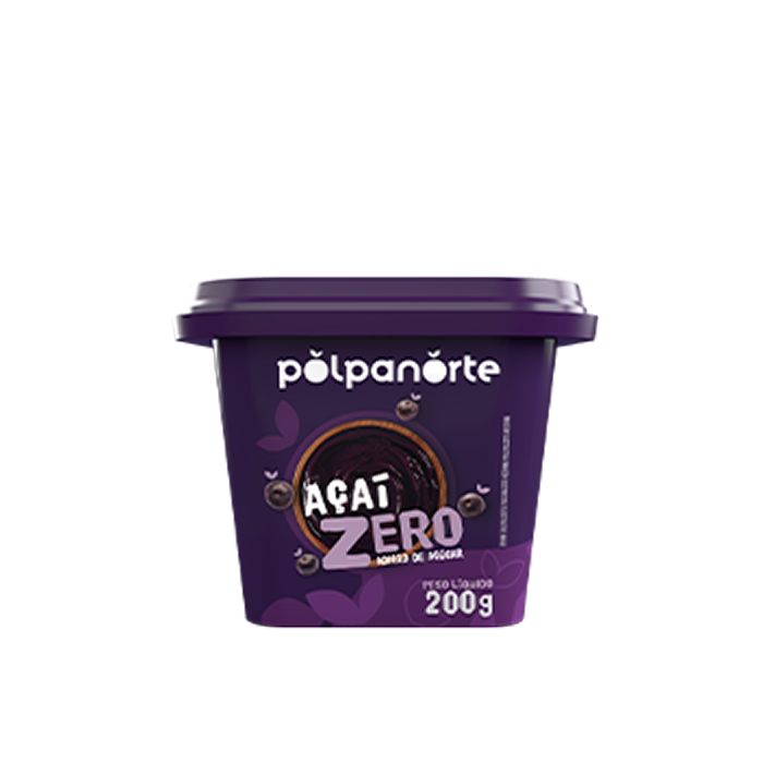 AÇAÍ ZERO ADIÇÃO DE AÇÚCAR POTE 200G