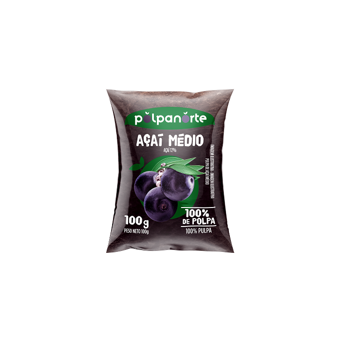 Polpa de Açaí Médio 100g