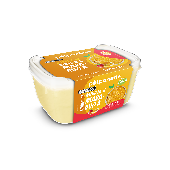 Sorbet de Manga + Maracujá 1,5L