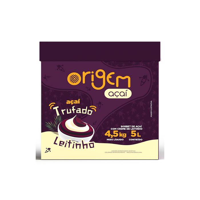 Açaí + Leitinho 5L